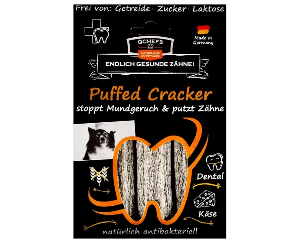 Q-Chefs Tyčinky na čištění zubů pro psy Puffed cracker Q-Chefs Tyčinky na čištění zubů pro psy Puffed cracker
