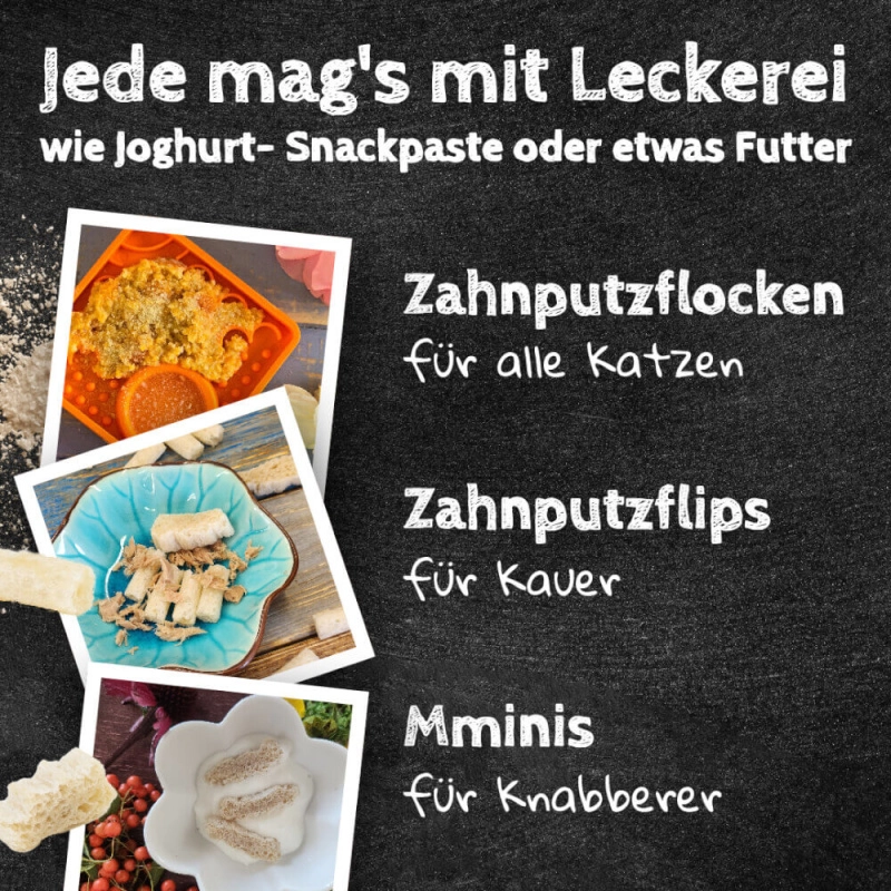 Q-Chefs Tyčinky na čištění zubů pro kočky Zahnputzflips Q-Chefs Tyčinky na čištění zubů pro kočky Zahnputzflips