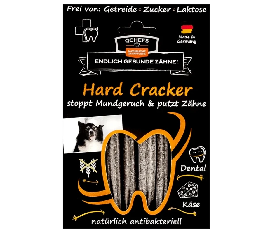 Q- Cheffs Tyčinky na čištění zubů pro psy Hard cracker Q- Cheffs Tyčinky na čištění zubů pro psy Hard cracker