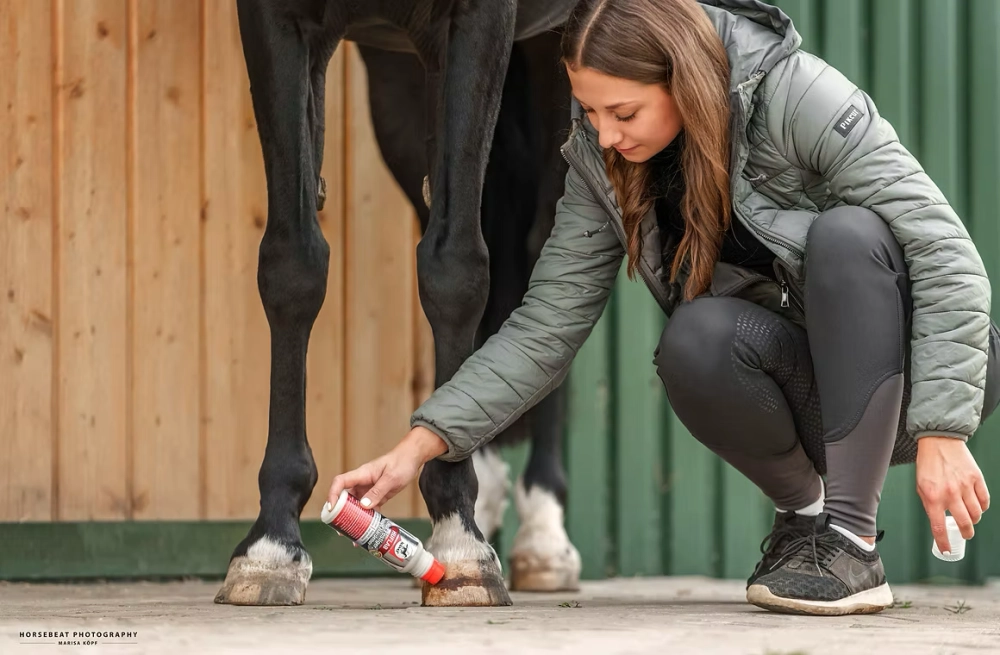 Přípravek na zpevnění problémových kopyt Leovet Huf Festiger Přípravek na zpevnění problémových kopyt Leovet Huf Festiger