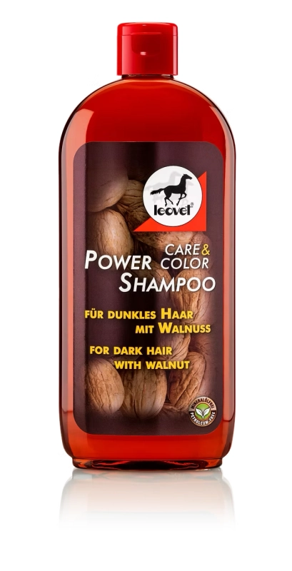Šampon pro tmavé koně s vlašským ořechem Leovet Power shampoo walnuss Šampon pro tmavé koně s vlašským ořechem Leovet Power shampoo walnuss