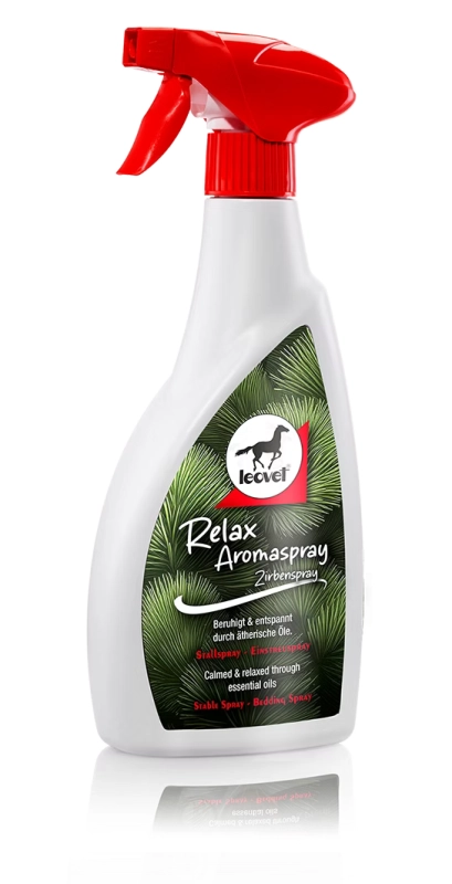 Leovet Relax Aroma Sprej pro přirozený klid a pohodu ve stáji i kolem ní Leovet Relax Aroma Sprej pro přirozený klid a pohodu ve stáji i kolem ní
