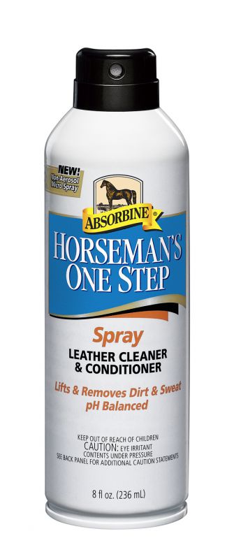 Horseman´s One Step Spray - Čistící balzám na kožené výrobky ve spreji, 237 ml