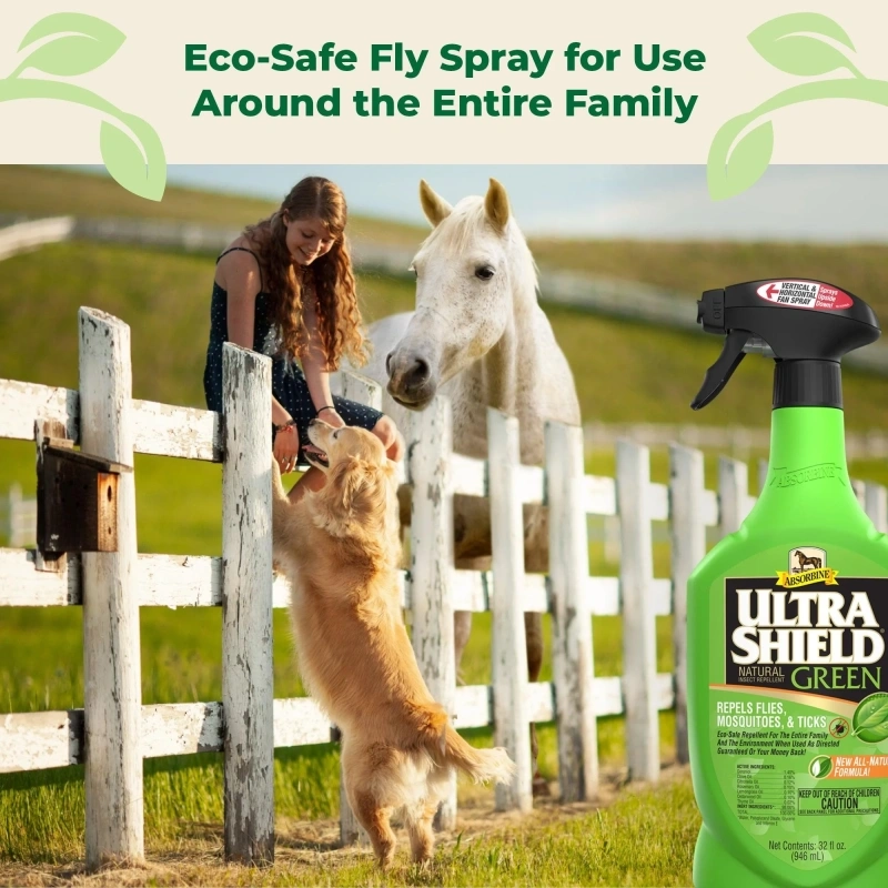 Absorbine UltraShield Green – přírodní koňský deodorant s esenciálními oleji Absorbine UltraShield Green – přírodní koňský deodorant s esenciálními oleji