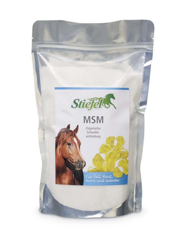Stiefel MSM pro zdravé klouby, svaly, šlachy, kůži a srst, balení 1 kg Stiefel MSM pro zdravé klouby, svaly, šlachy, kůži a srst, balení 1 kg