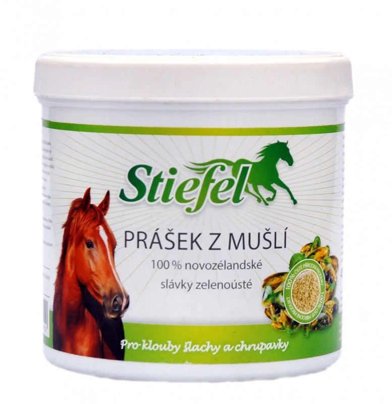 Stiefel Prášek z mušlí pro zdravé klouby, šlachy a chrupavky, balení 400 g Stiefel Prášek z mušlí pro zdravé klouby, šlachy a chrupavky, balení 400 g