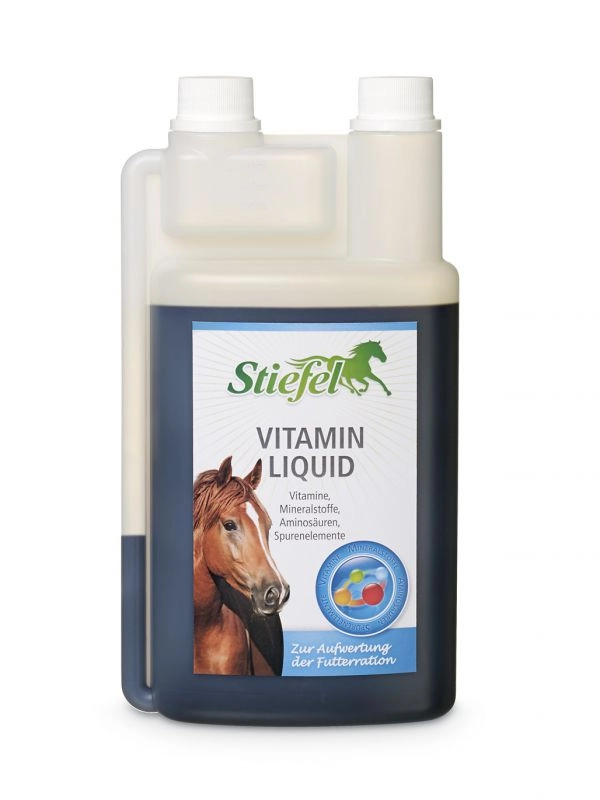 Stiefel Vitamin liquid, tekutá kombinace důležitých stopových prvků a aminokyselin, láhev s odměrkou 1 l Stiefel Vitamin liquid, tekutá kombinace důležitých stopových prvků a aminokyselin, láhev s odměrkou 1 l