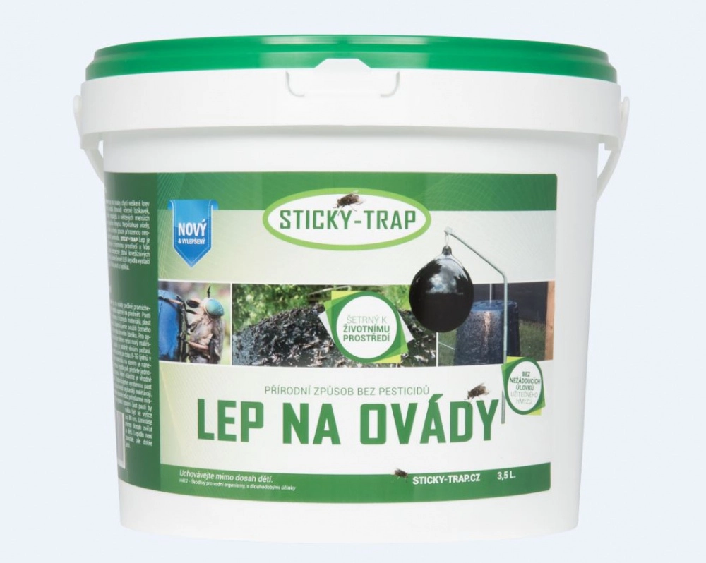 Sticky trap Past na ovády 3,5l Sticky trap Past na ovády 3,5l