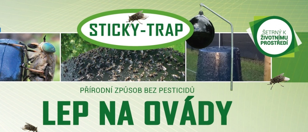 Sticky trap Past na ovády Sticky trap Past na ovády