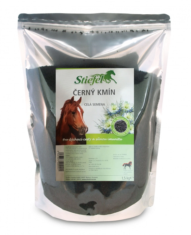 Černý kmín semena na obranný mechanismus organismu a dýchací cesty, sáček 1,5 kg Černý kmín semena na obranný mechanismus organismu a dýchací cesty, sáček 1,5 kg