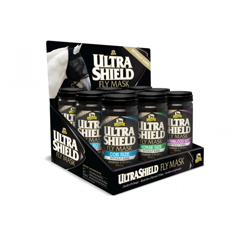 Maska proti hmyzu s ušima a prodloužením na nos Absorbine UltraShield Maska proti hmyzu s ušima a prodloužením na nos Absorbine UltraShield
