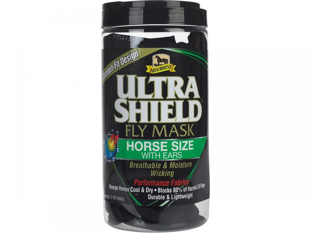 Maska proti hmyzu s ušima a prodloužením na nos Absorbine UltraShield Maska proti hmyzu s ušima a prodloužením na nos Absorbine UltraShield