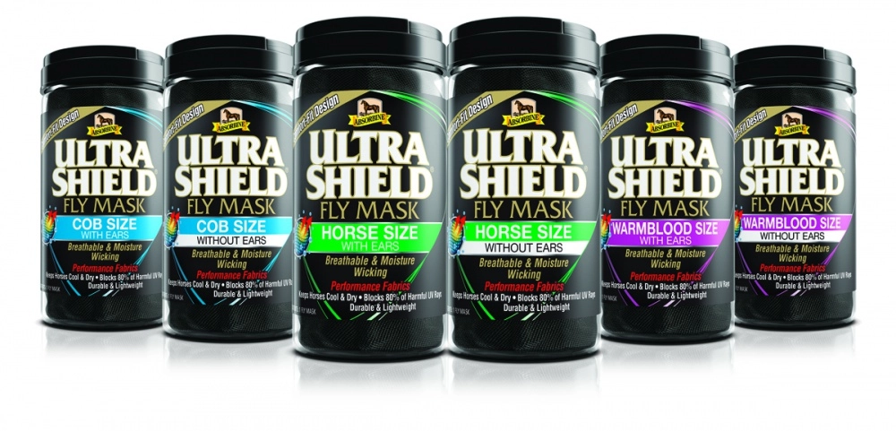 Maska proti hmyzu s ušima a prodloužením na nos Absorbine UltraShield Maska proti hmyzu s ušima a prodloužením na nos Absorbine UltraShield