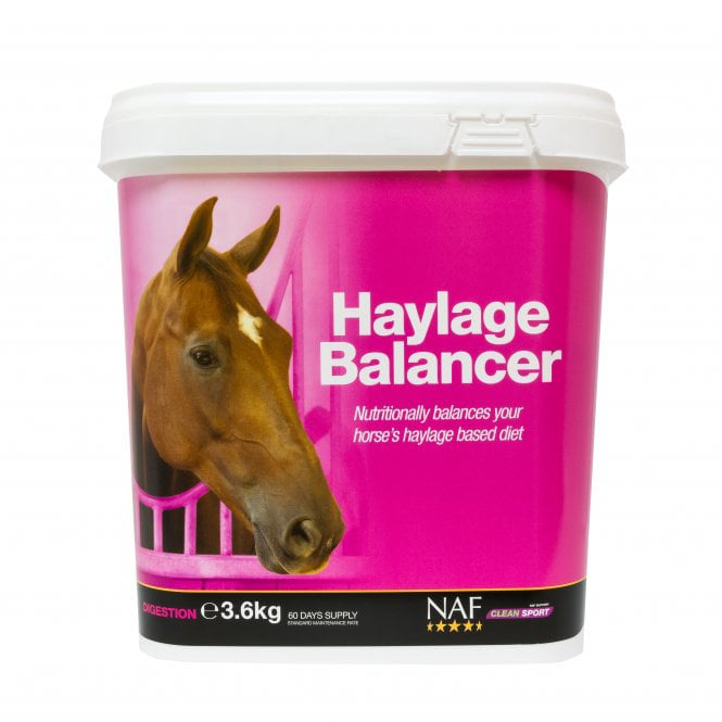 NAF Haylage balancer pre efektívne trávenie vlákniny, kýblik 1,8kg