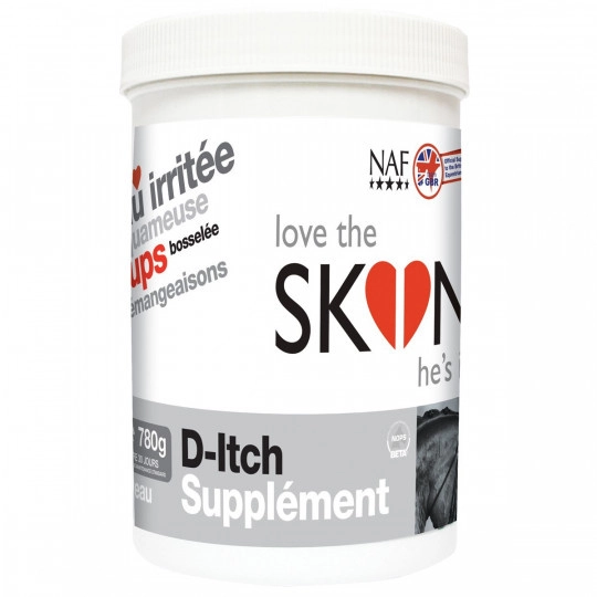 NAF D-Itch Supplement účinný krmný doplněk proti podrážděné pokožce nejen pro muchaře NAF D-Itch Supplement účinný krmný doplněk proti podrážděné pokožce nejen pro muchaře
