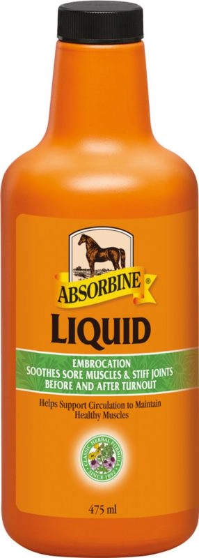 Absorbine Bylinné mazání liquid na bolest s dlouhotrvajícím účinkem, láhev 450 ml Absorbine Bylinné mazání liquid na bolest s dlouhotrvajícím účinkem, láhev 450 ml