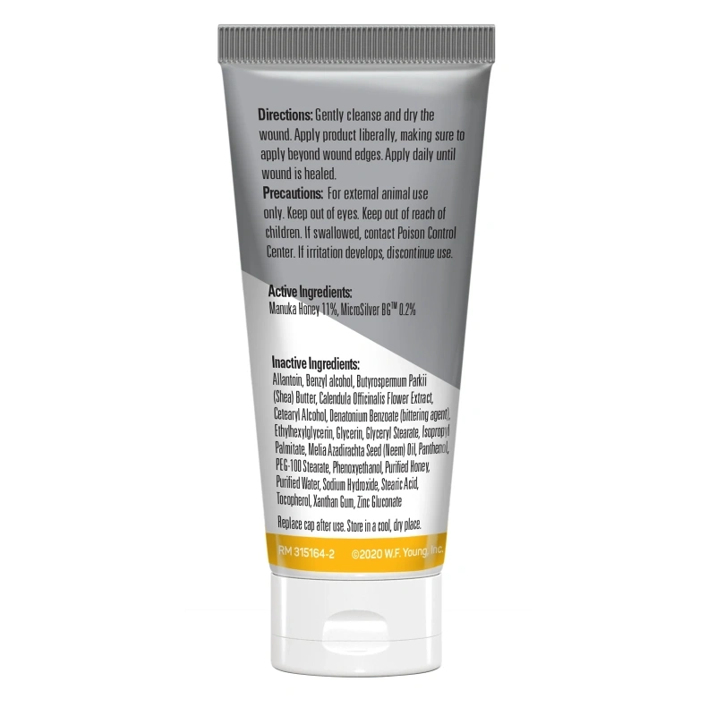 Podpora hojení otevřených ran a ochrana proti infekci Silver honey gel Podpora hojení otevřených ran a ochrana proti infekci Silver honey gel