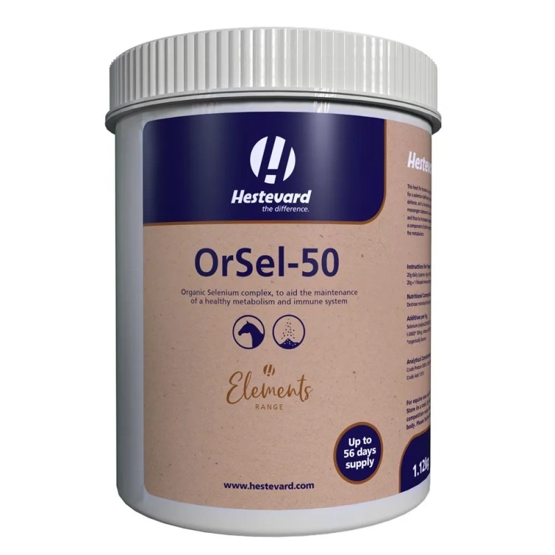 Na podporu imunity a metabolismu s organicky vázanými minerály a vitamíny Selen + E (dříve Orsel 50)