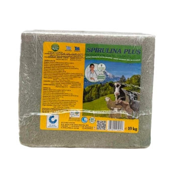 Minerální liz z mořské soli se spirulinou bohatou na vitamíny a esenciální živiny, Balení 10kg