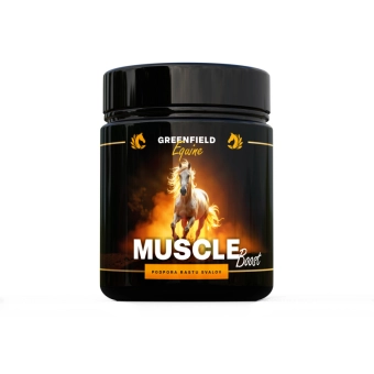 Muscle Boost – zdravý růst svalů, síla a kondice na přirozené bázi, Kyblík 1,5 kg