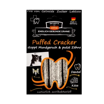 Q-Chefs Tyčinky na čištění zubů pro psy Puffed cracker
