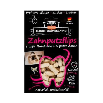 Q-Chefs Tyčinky na čištění zubů pro kočky Zahnputzflips