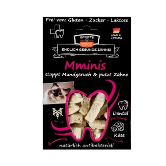 Tyčinky na čištění zubů pro kočky Mminis, Sáček 63g