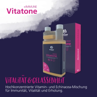 Koncentrovaná směs vitamínů a echinacey Hestevard Veterinary Vitatone Immune