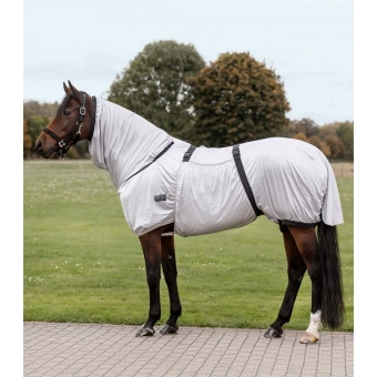 Ekzémová deka pro muchaře Waldhausen Basic, stříbrná, 115 cm