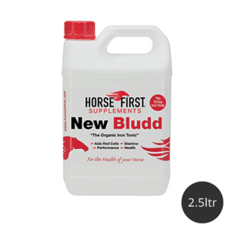 Na podporu tvorby červených krvinek a při intenzivním tréninku Horse First New Bludd