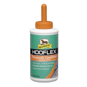 Kondicionér na kopyta Absorbine Hooflex, Lahev se štětcem 450 ml