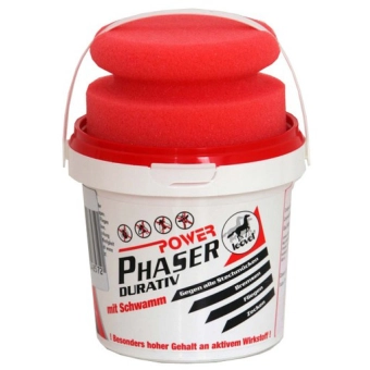 Leovet Power Phaser Durativ Gel, repelent v gelu s houbičkou, kyblík s houbičkou 500ml