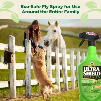 Absorbine UltraShield Green – přírodní koňský deodorant s esenciálními oleji