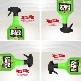 Absorbine UltraShield Green – přírodní koňský deodorant s esenciálními oleji
