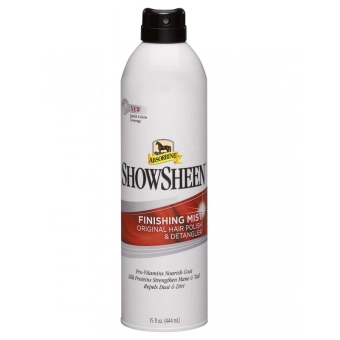 Sprej pro finální úpravu na srst, hřívu i ocas koně Absorbine ShowSheen, Sprej, 444 ml