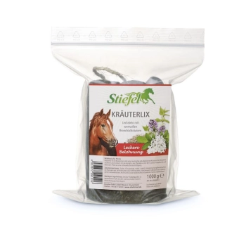 Stiefel Bylinkový liz, koňské lízátko s bylinkami na průdušky, balení 1 kg