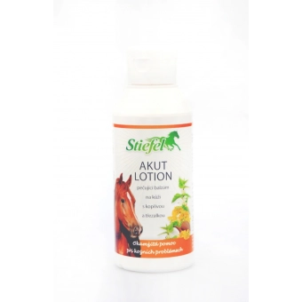 Stiefel Akutlotion, okamžitá pomoc při kožních problémech koní, lahvička 250 ml