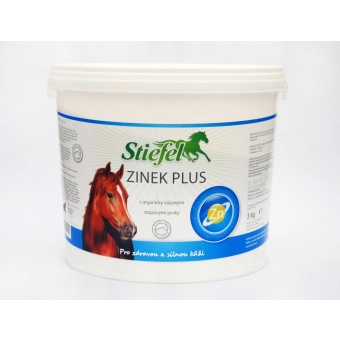Stiefel Zinek plus s organickými stopovými prvky nejen pro zdravá kopyta, kyblík 3 kg
