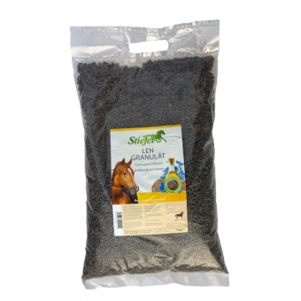 Lněné pokrutiny - granulát, Granulát sáček 5 kg