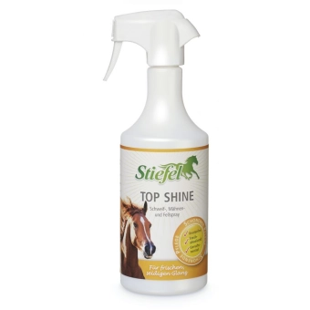 Stiefel Top shine pro svěží hedvábný lesk vašeho koně, láhev 750 ml