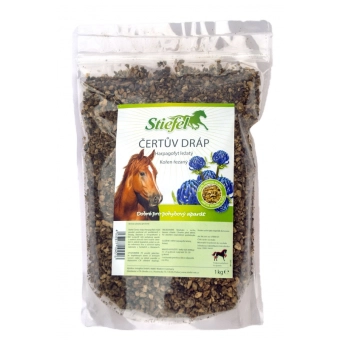 Stiefel Čertův dráp řezaný, byliny pro zdravý pohybový aparát, sáček 1 kg