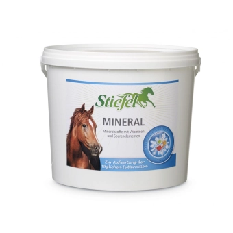 Stiefel Minerál, minerální směs pro koně s vyváženým poměrem minerálů a stopových prvků, kyblík 3 kg