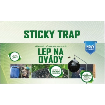 Sticky trap Past na ovády