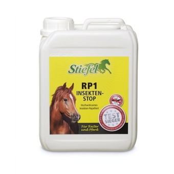 Repelent Stiefel RP1 na koně a jezdce, ekonomické balení kanystr 2,5l