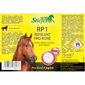 Etiketa Stiefel Repelent RP1