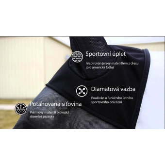 Maska proti hmyzu s ušima a prodloužením na nos Absorbine UltraShield