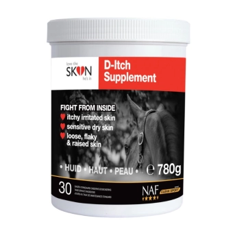 D-Itch Supplement účinný krmný doplněk proti podrážděné pokožce nejen pro muchaře, balení 780g