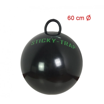 Černý míč k výrobě pasti na ovády Sticky Trap, 1 kus