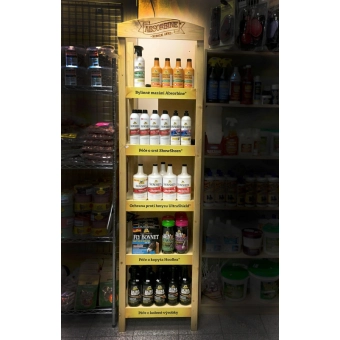 Prodejní regál Absorbine pro obchodníky, ks