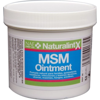 MSM ointment, ochranná mast první pomoci na oděrky, škrábance, boláky a podrážděnou kůži, Balení 250g